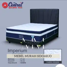 Springbed Central Imperrium Memory Foam Single Size Ukuran 90 x 200 cm