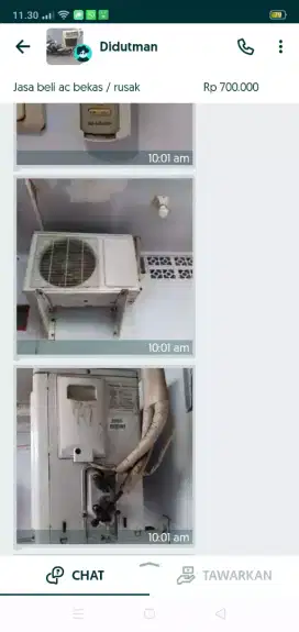 Jasa beli ac bekas siap jemput ke lokasi