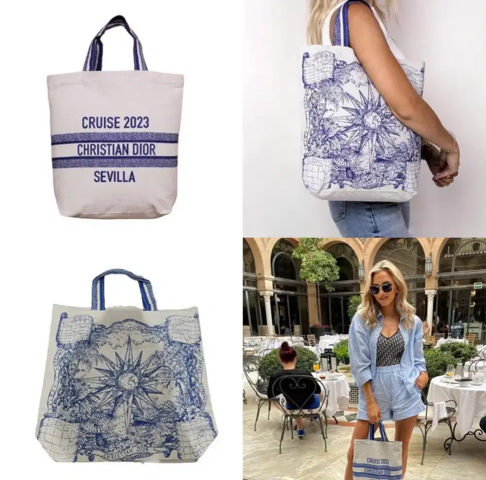 Dior cruise tote bag 2023 authentic