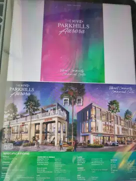 RUKO 3 LANTAI PARK SERPONG THE HIVE PARKHILLS AURORA