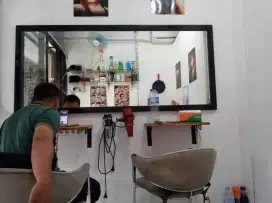 Kaca Cermin Besar Bekas Butik / Salon