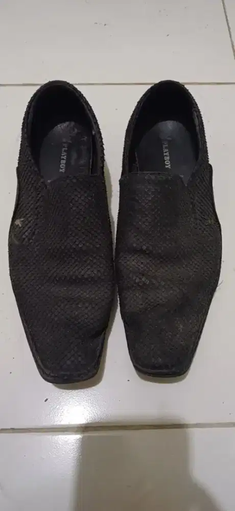 Sepatu playboy original size 40 hitam