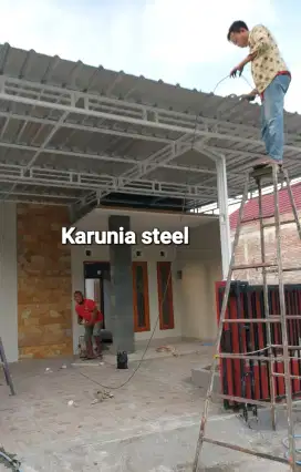 Kanopi murah 275rb/m² holo 40x40 tebal 1,6 berkwalitas harga trpasang