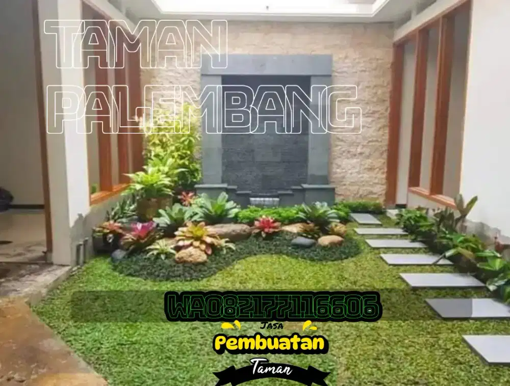 Jasa ahli pembuatan taman terbaik