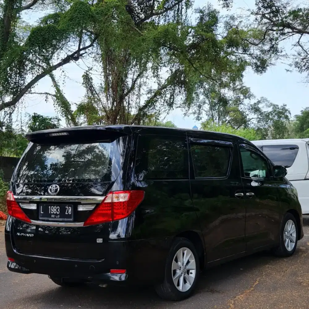 DP50jt Toyota New Alphard 2.4 G ATPM Pilot Seat 2015 2014 Hitam Kredit