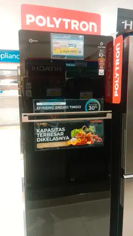 Polytron Refrigerator 2 Door 260L