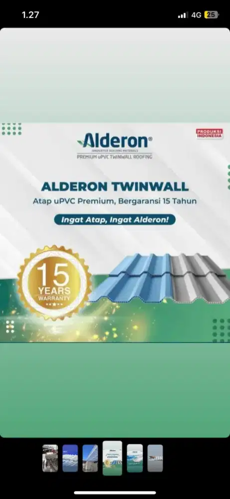 Kanopi Atap Alderon