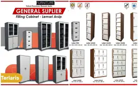 Garansi Lemari Arsip loker LOCKER Besi 2 Pintu Swing Besi 1/2 Kaca Lem