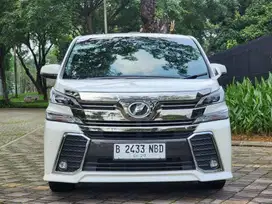 KM.70.RB!! VELLFIRE ZG CBU 2.5 AT 2015 PUTIH SUPER SEGER ISTIMEWA!!