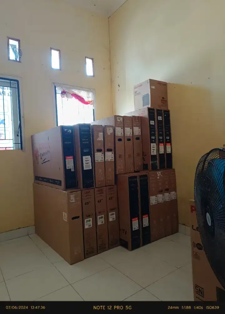 TV COOCAA 50in 4K Google tv digital