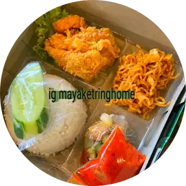 Nasi kotak di bandar Lampung ekonomis praktis rasa nikmat dan halal