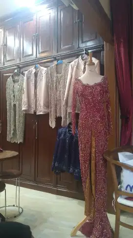 Terima pasang payet kebaya,gamis,jas,sepatu dan jilbab