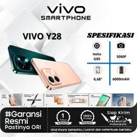 Vivo Y28 Ram 6+6Gb Internal 128Gb Bergaransi resmi