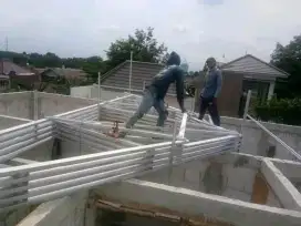 Atap Rumah Baja Ringan Terpasang