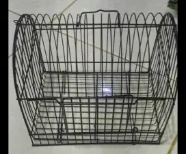 Kandang untulan besi travel cage 5 pcs