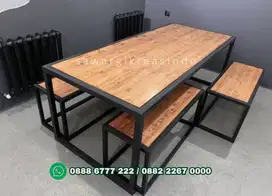 Jual Set Meja Kursi untuk Kedai / Cafe / Ruko / Resto /Rumah makan dll