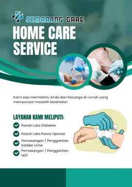 Home Care Perawat | Perawatan Luka | Pasang NGT & Kateter