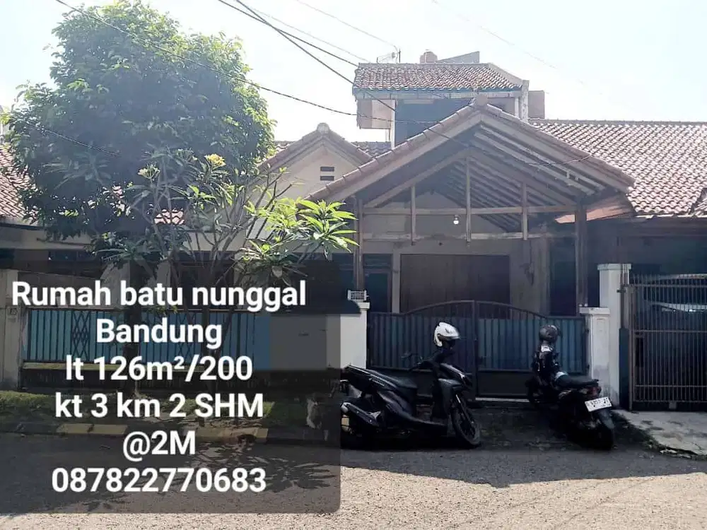 jual murah rumah siaphuni batununggal dkt tol buahbatu turanggabandung