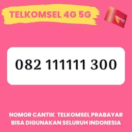 Nomor Cantik SIMPATI TELKOMSEL Kartu Perdana Simpati Cantik HEXA 11111