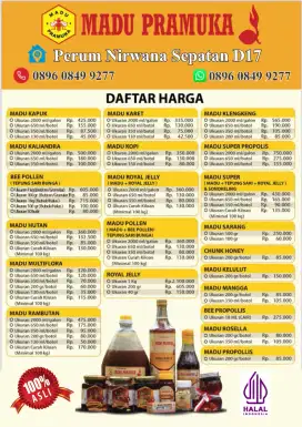 Madu Pramuka cabang Sepatan
