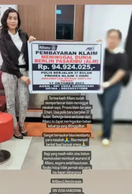 Dana warisan untuk keluarga