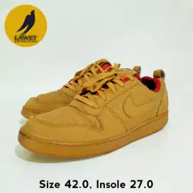 NIKE Sepatu Casual Court Borough Low PREMIUM Wheat Sepatu Nike Second