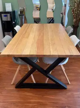 Meja kantor mininalis/ Meja cafe murah