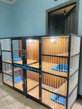 Kandang Kucing Alumunium CatRoom Playground