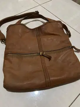Tas fossil coklat