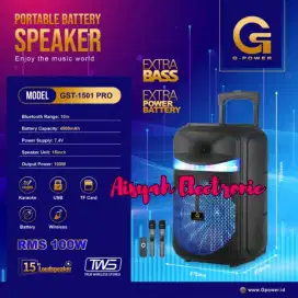 SPEAKER PORTABEL G-POWER 15 INCI GARANSI RESMI