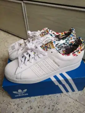 Adidas Superstar Splatter White