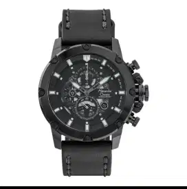 Jam tangan Alexandre Christie original ac 6564 full black