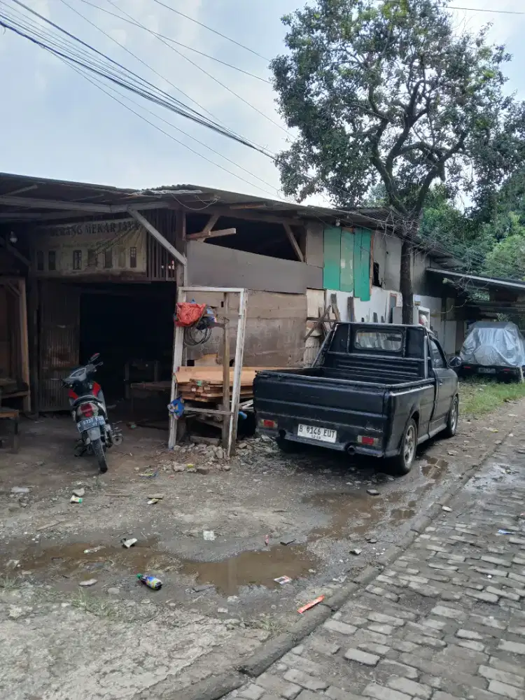 Dijual tanah 300m2 peruntukan Rumah/Ruko jalan raya studio alam depok