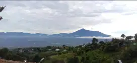Tanah murah untuk villa+glamping sangat view lepas ke gunung