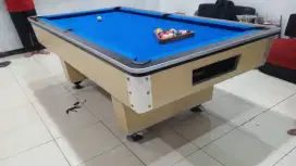 Meja 7feet ft billiard biliard bilyar pooltable full set perlengkapan