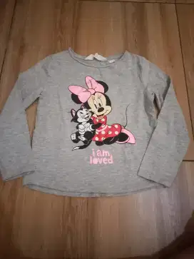 Dijual baju lengan panjang anak merk H&M ukuran 4/6 tahun