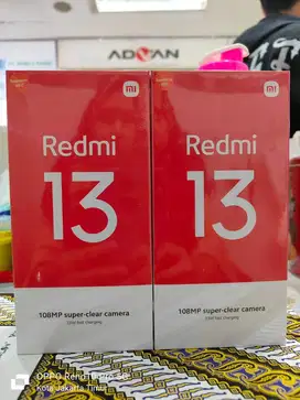 Xiaomi redmi 13 ram 8gb+8gb/256gb Nfc baru segel garansi bisa TT kredi