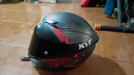 Helm KYT Falcon FR Spike Gun Metal Doff