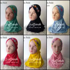 Hijab jilbab bayi murah usia 0-2 tahun