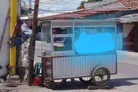 Jual etalase gerobak