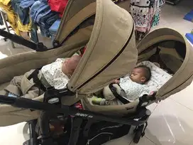 Stroller anak kembar