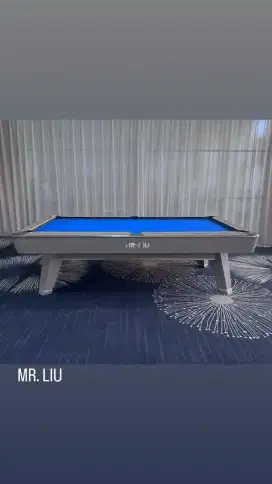 Meja Billiard MR.LIU Import 9 feet New Spek grade A bilyar,pool table