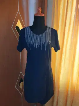 LIKE NEW-Dress Navy Blue By GAUDI - Simple&Elegant