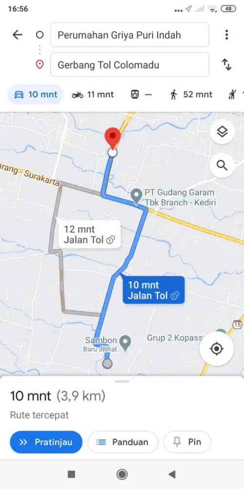 Jual tanah kebun jati lokasi strategis dekat tol, daerah berkembang