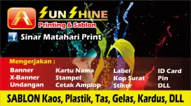 Percetakan Print dan Sablon