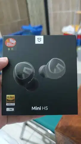 SoundPEATS Mini HS True Wireless Earphone Clear 4 Engine Classic Pro
