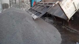 Batu belah kali sirtu sirdam split abu batu pasir pasang cor makadam
