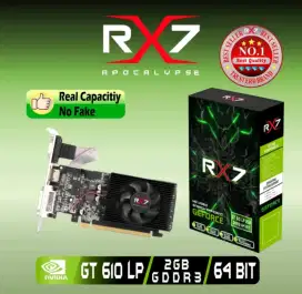 VGA RX7 GT 610 LP 2GB DDR3 64 BIT