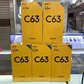 Realme C63 nfc ram 6gb+6gb/128gb baru garansi resmi harga Promo