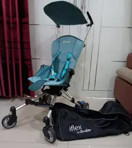 Stroller Iflex Chocolate good condition